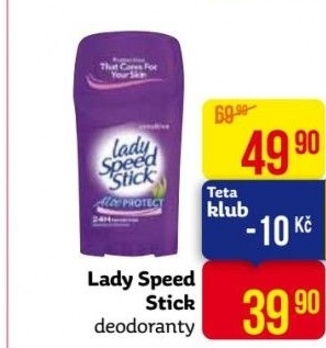 Deodoranty Speed Stick