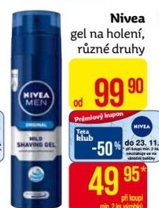 Gel na holení pánský Men Nivea