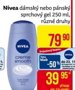 Sprchový gel Nivea