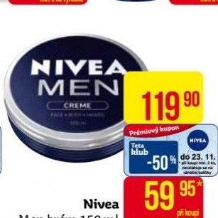 Krém pleťový pánský univerzální Men Nivea
