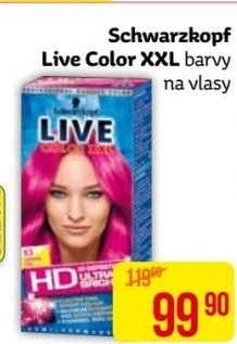 Barva na vlasy Live Color XXL Schwarzkopf