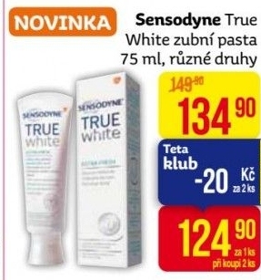 Pasta na zuby True White Sensodyne