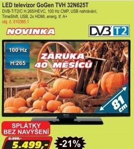 LED televizor GoGen TVH 32N625T