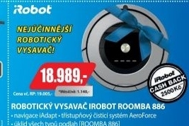 ROOMBA 886 ROBOTICKÝ VYSAVAČ IROBOT
