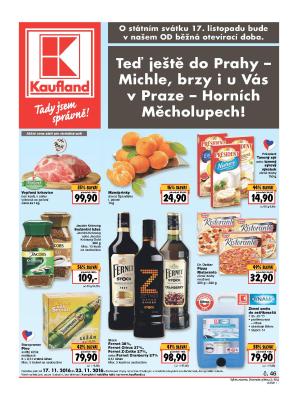 akční leták Kaufland 17.11.2016-23.11.2016