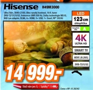 HISENSE H49M3000