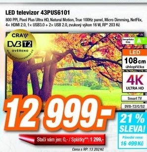PHILIPS 43PUS6101