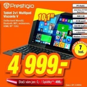 PRESTIGIO Multipad Visconte V/WIN10