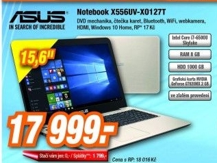 ASUS X556UV-XO127T/WIN10
