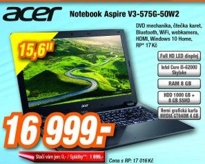 ACER Aspire V3-575G-50W2/WIN10