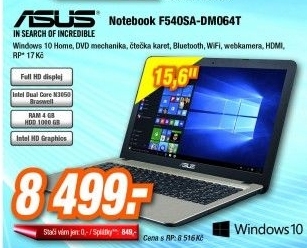 ASUS F540SA-DM064T/WIN10