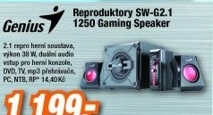 GENIUS SW-G2.1 1250 Gaming Speaker