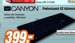 CANYON podsvíc.klávesnice,CNS-HKB5-CZ