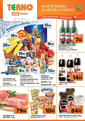 akční leták COOP 24.11.2016-29.11.2016