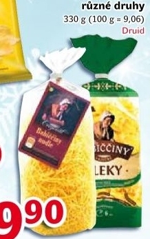Polévkové nudle babiččiny Druid