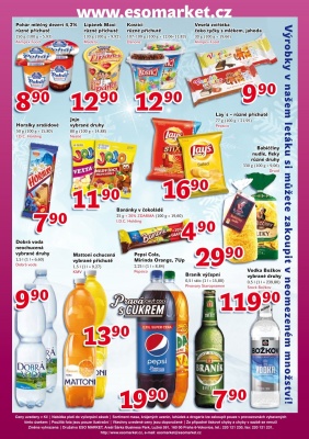 akční leták ESO MARKET 23.11.2016-4.12.2016