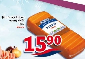 Sýr Eidam uzený Jihočeský Madeta