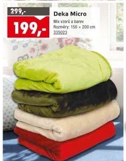 Deka z mikrovlákna