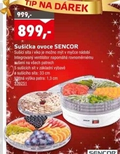 Sušička ovoce SFD 1205 Sencor
