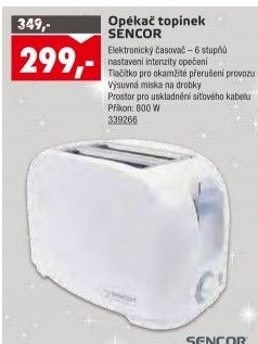 Topinkovač STS 2603 Sencor