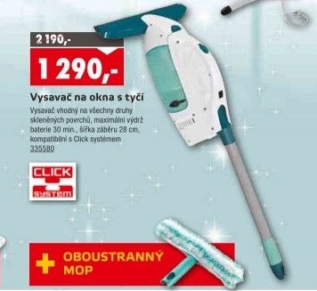 Vysavač na okna Window Cleaner Leifheit
