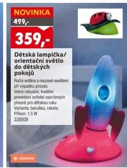 Dětská lampa Brouk Ledvance