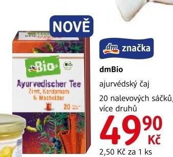 Ajurvédský čaj dm Bio