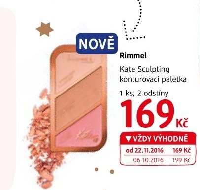 Konturovací paletka Kate Sculpting Rimmel