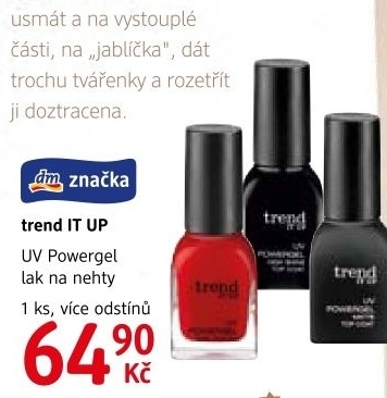 Lak na nehty UV Powergel Trend IT UP