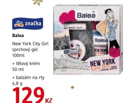 Dárková kazeta New Yourk City Girl Balea