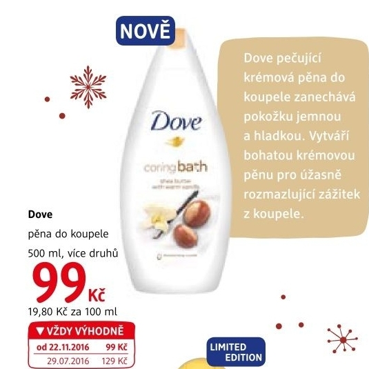 Pěna do koupele Dove