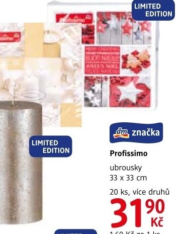 Ubrousky papírové Profissimo