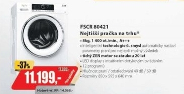 FSCR 80421 PRAČKAWHIRLPOOL