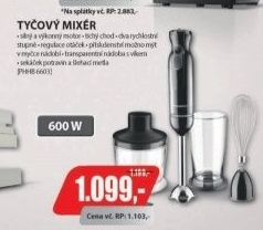 PHHB 6603 TYČOVÝ MIXÉRPHILCO