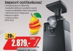 PHJE 5020 ŠNEKOVÝ ODŠŤAVŇOVAČ PHILCO