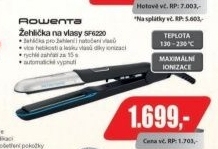 SF6220D0 ŽEHLIČKA NA VLASYROWENTA