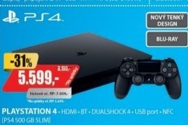 PS4 500GB D slimSONY