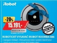 ROOMBA 886 ROBOTICKÝ VYSAVAČ IROBOT