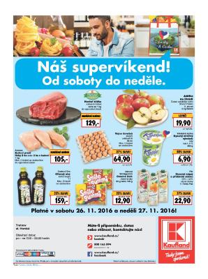 akční leták Kaufland 24.11.2016-30.11.2016