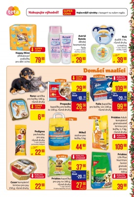 akční leták Teta drogerie 24.11.2016-3.12.2016