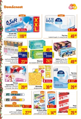 akční leták Teta drogerie 24.11.2016-3.12.2016