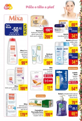 akční leták Teta drogerie 24.11.2016-3.12.2016