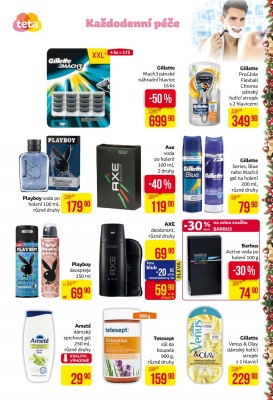 akční leták Teta drogerie 24.11.2016-3.12.2016