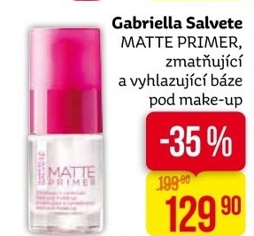 Zmatňující báze Matte Primer Gabriella Salvete