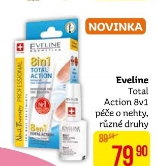 Péče o nehty 8v1 Total Action Eveline Nail Therapy