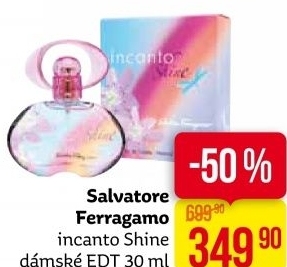 Toaletní voda dámská Incanto Shine Salvatore Ferragamo
