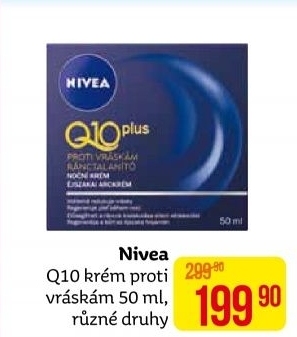 Krém pleťový proti vráskám Q10 Plus Nivea