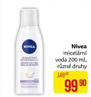 Micelární voda 3v1 Nivea