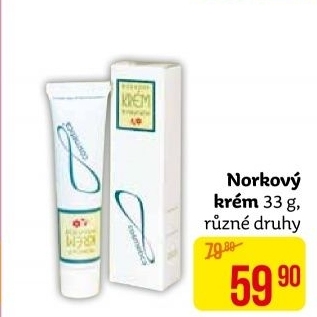Norkový krém Ústav lékařské kosmetiky