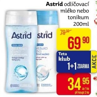 Odličovací mléko Astrid